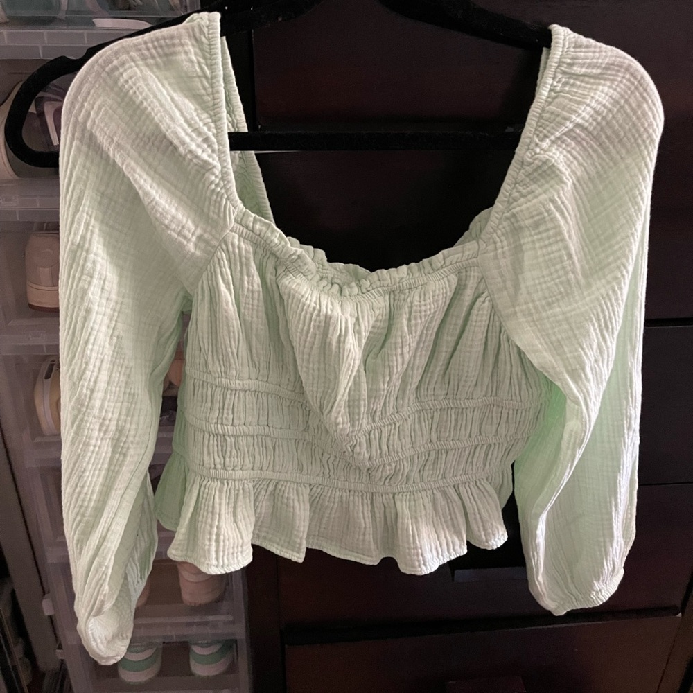 Long sleeve blouse